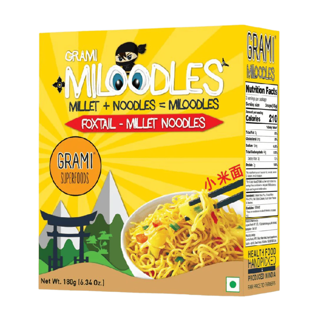 Miloodles - Millet Noodles