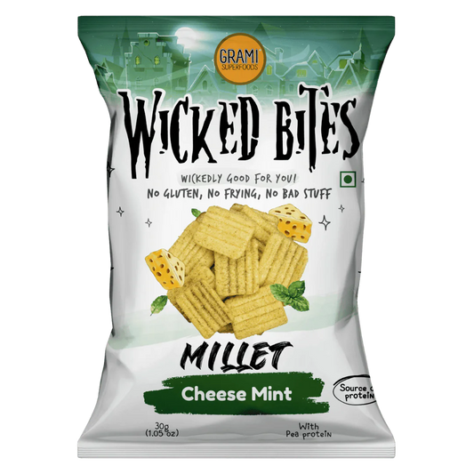 Wicked Bites Cheese Mint – 40g