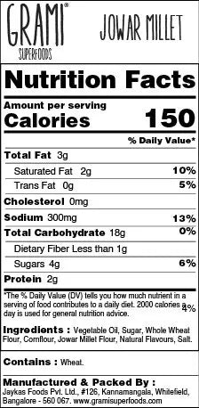 Jowar Millet Cookies | Protein Rich Cookies