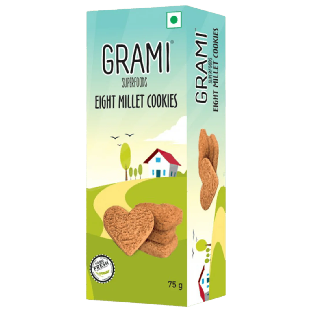 Eight Millet Cookies | Diabetic-Friendly Snack