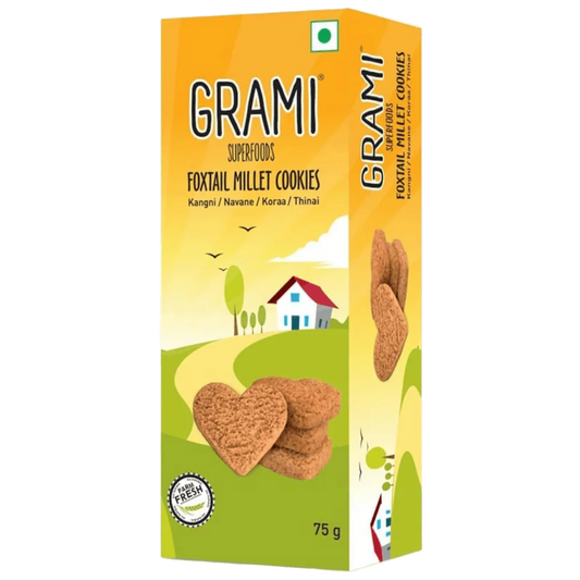 Foxtail Millet Cookies | Lactose Free | Gluten Free Snack
