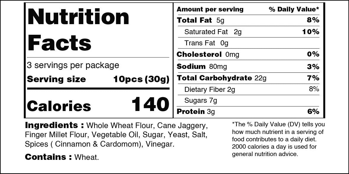 Artisan Ragi Rusk | Gluten-Free Millet Rusks