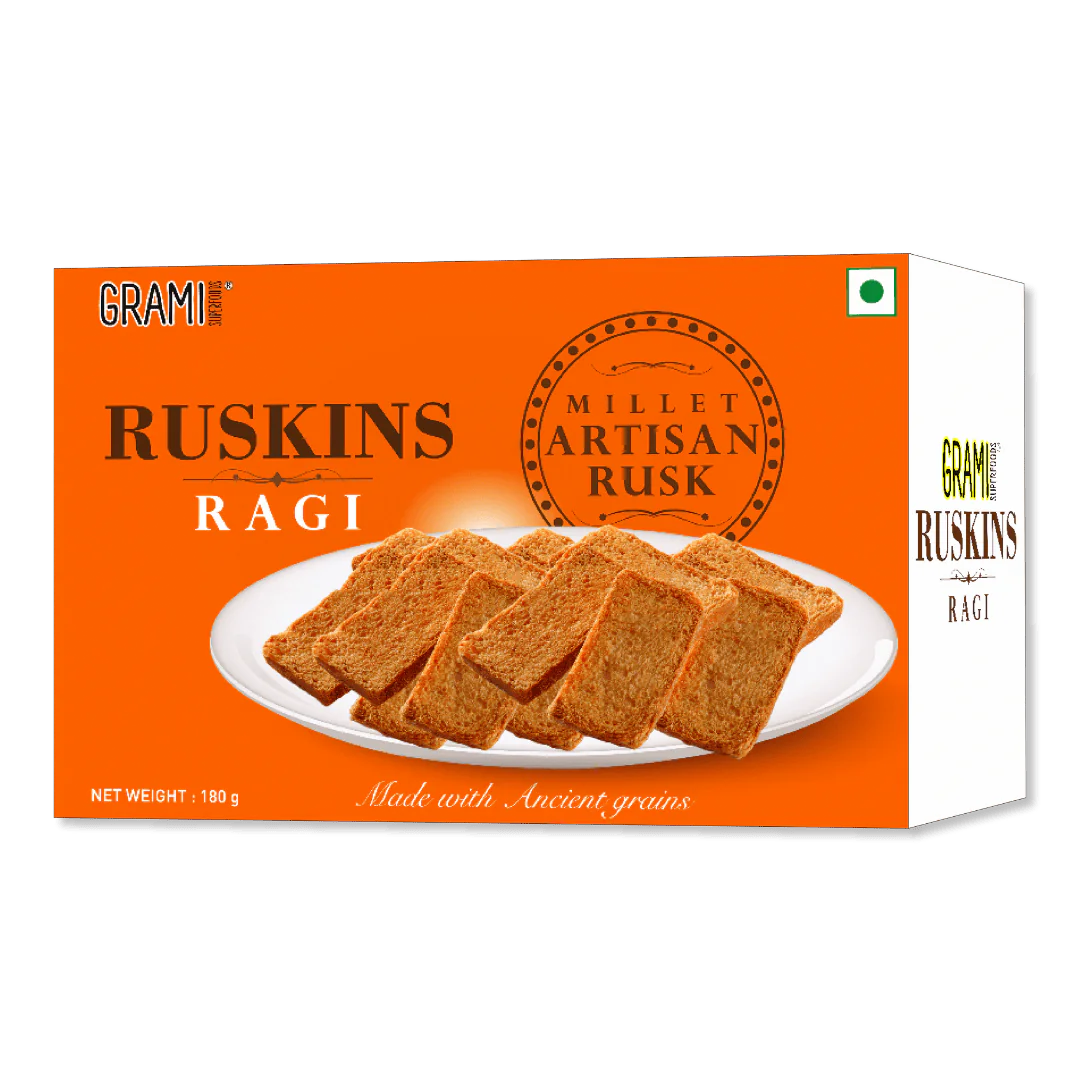 Artisan Ragi Rusk | Gluten-Free Millet Rusks